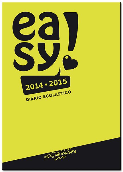 Copertina-Easy-Verde-14-15 Fabbrica dei Segni: Il nuovo diario “Easy” per l’anno scolastico 2014/2015